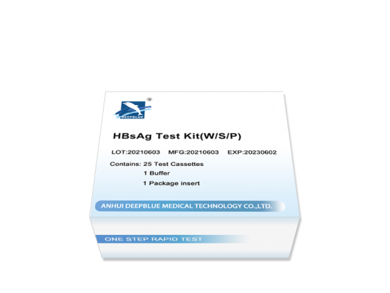 Kit de prueba rápida de HBsAg de un paso (casete)